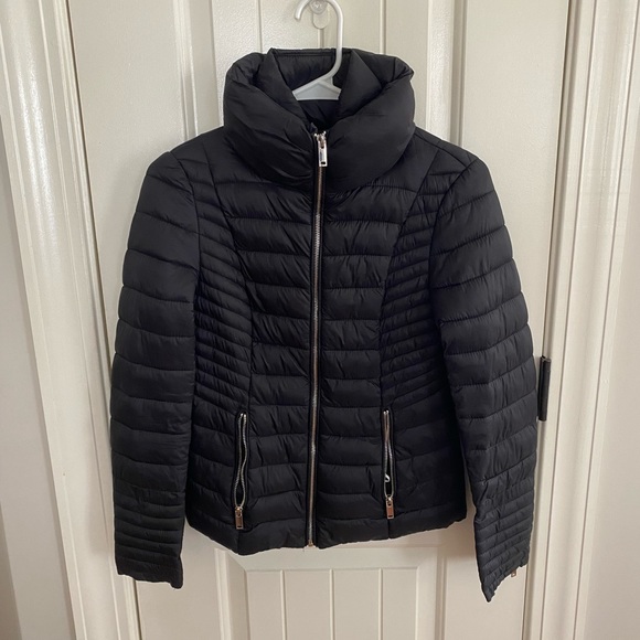 Black Puffer Jacket - Picture 1 of 4